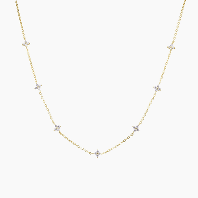 Grace Blooms Necklace Nova Station Necklace (Gold)