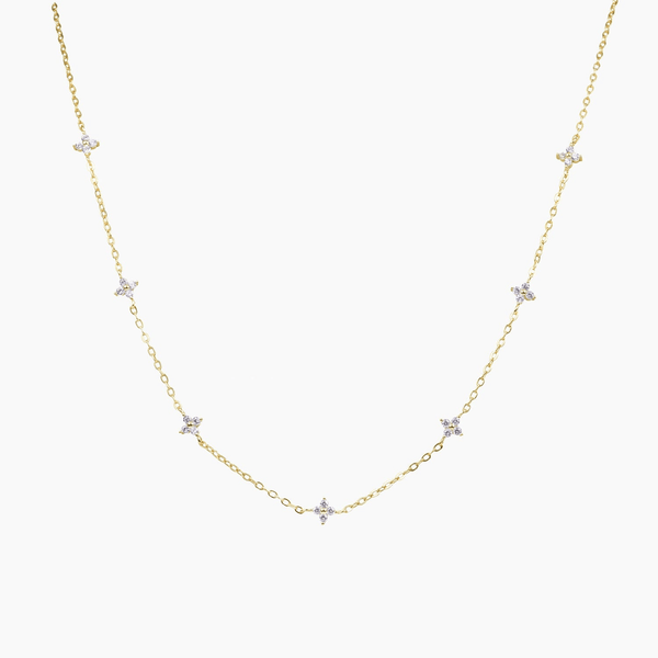 Grace Blooms Necklace Nova Station Necklace (Gold)