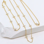 Grace Blooms Necklace Nova Station Necklace (Gold)