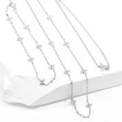Grace Blooms Necklace Nova Station Necklace (Silver)