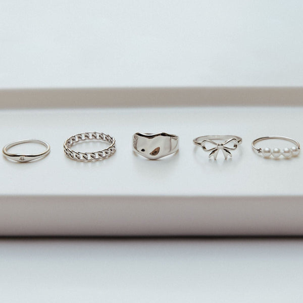 Grace Blooms Rings Gianna Ring (Silver)