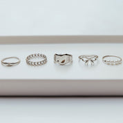 Grace Blooms Rings Liv Ring (Silver)