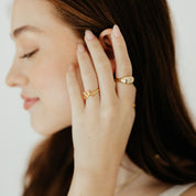 Grace Blooms Rings Luna Ring (Gold)