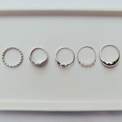 Grace Blooms Rings Luna Ring (Silver)