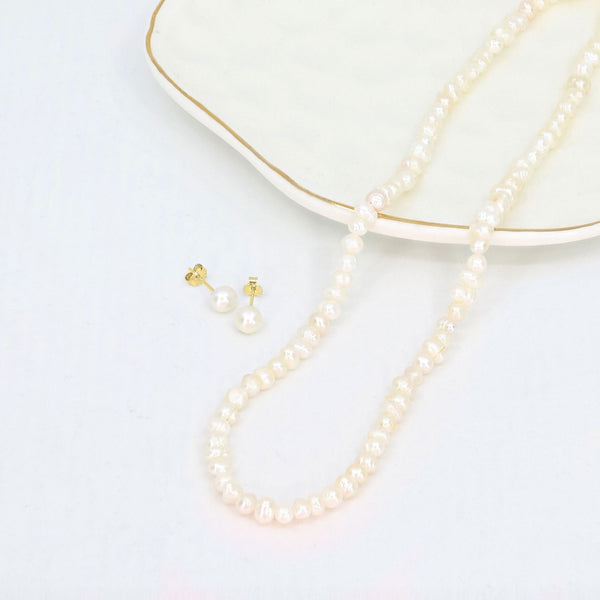 Masami Pearls Necklaces Natural Freshwater Pearl Necklace