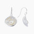 Ocean Collection Earrings Pearl Freshwater Pearl Earrings with Sterling Silver Clam Shell