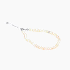 Ocean Collection Necklaces Baroque Freshwater Pearl Bracelet in Silver