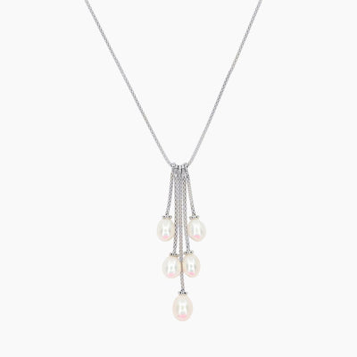 Ocean Collection Necklaces Freshwater Pearl Multi-Drop Necklace