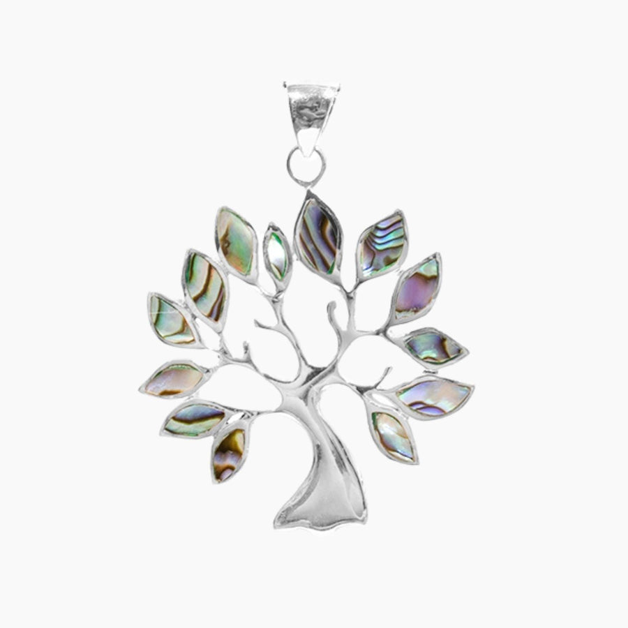 Ocean Collection Pendants Abalone Tree of Life Pendant