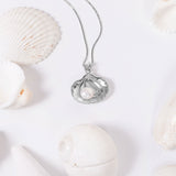 Ocean Collection Sets Pearl Freshwater Pearl Clamshell Necklace