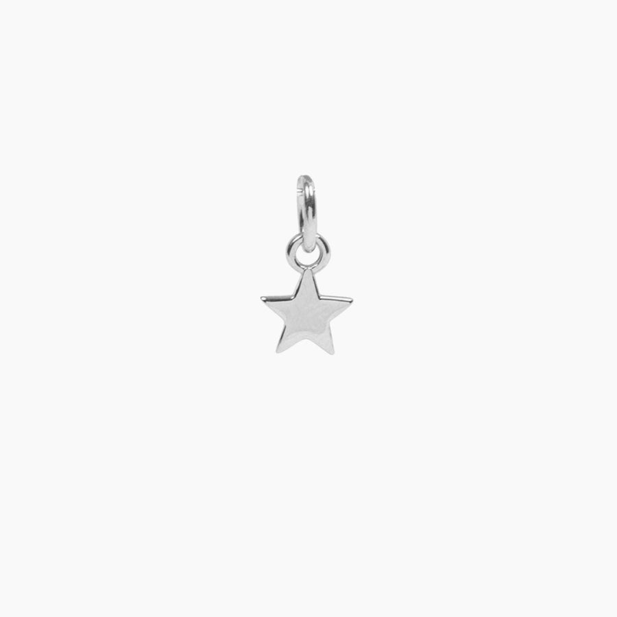 Roma Charm Collection Pendant Silver Roma Star Charm (Silver)