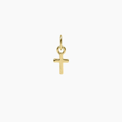 Roma Charm Collection Pendants Charm / Gold Roma Cross Charm (Gold)