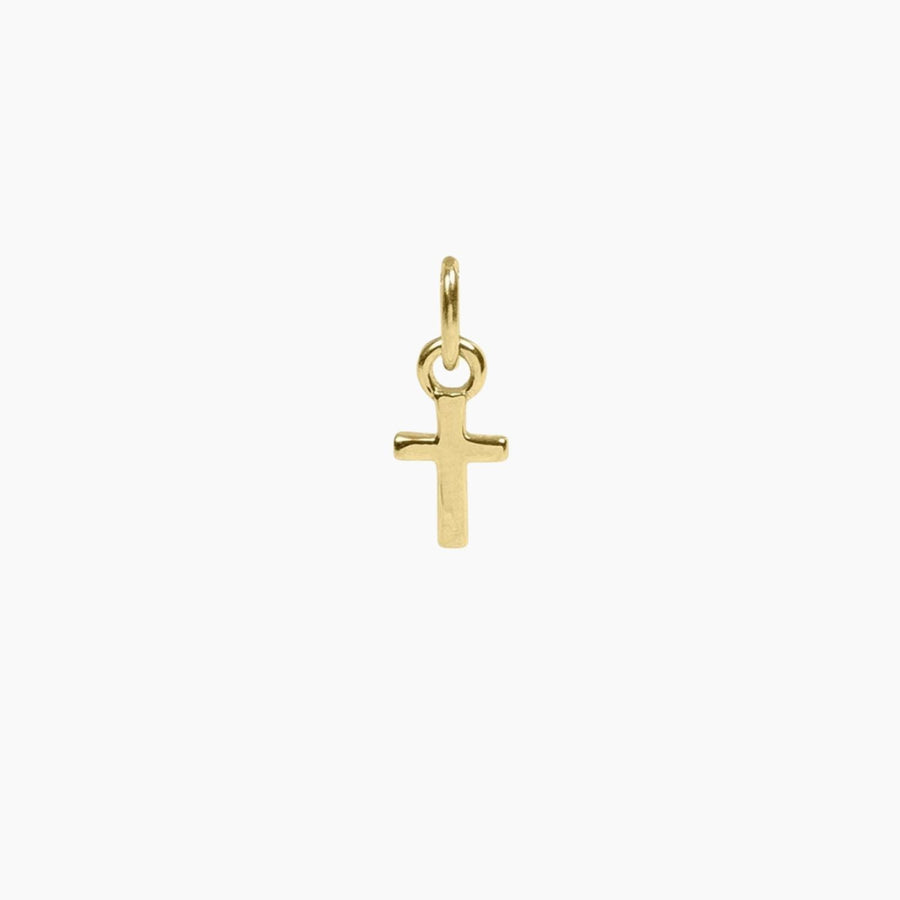 Roma Charm Collection Pendants Charm / Gold Roma Cross Charm (Gold)