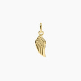 Roma Charm Collection Pendants Gold Roma Angel Wing Charm (Gold)