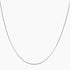 Roma Designer Jewelry Necklaces,Chains 16" + 2" extension / Silver Sterling Silver Snake Chain 050 Gauge in Rhodium Vermeil (16" + 2" extension) 15023