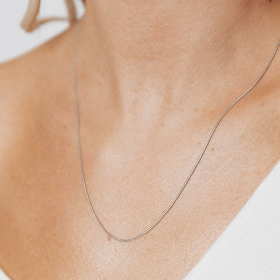 Sterling Silver Snake Chain 025 Gauge