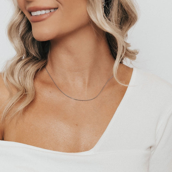 Sterling Silver Snake Chain 025 Gauge