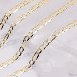Roma Designer Jewelry Necklaces Figaro Unisex Chain