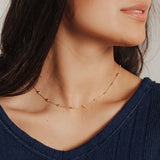 Roma Designer Jewelry Sets Moon Cut Stazione Adjustable Necklace & Anklet Set