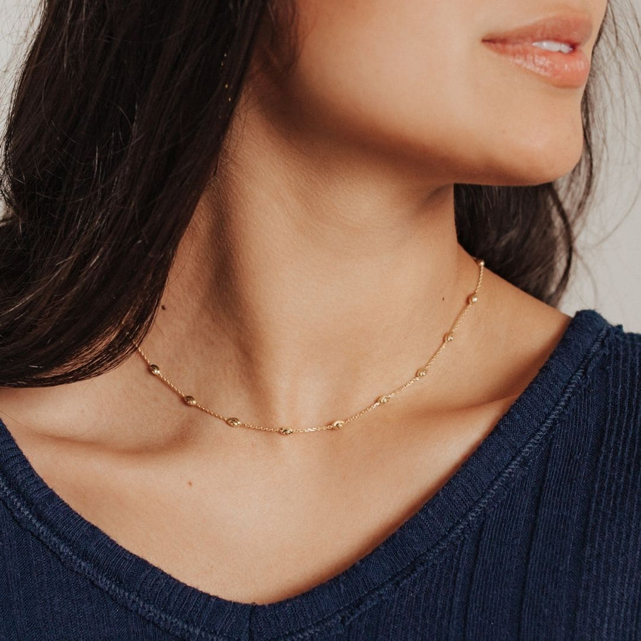 Roma Designer Jewelry Sets Moon Cut Stazione Adjustable Necklace & Anklet Set
