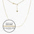 Roma Italian Adjustables Necklaces,Chains Gold 20"Italian Liscia Snake Adjustable Chain (Gold)