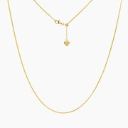 Roma Italian Adjustables Necklaces,Chains Gold 24" Italian Light Grano Wheat Adjustable Chain (Gold)