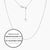 Roma Italian Adjustables Necklaces,Chains Silver 20"Italian Ferrara Diamond-Cut Bead Adjustable Chain (Silver)