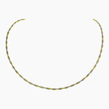 Roma Private Collection Necklaces Silver / Gold Bella 2-Tone Twist Necklace