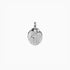 Roma Silver Collection Pendants Pendant Antique Hammered Cross Charm Pendant (Silver)