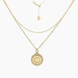 Roma Silver Collection Sets The Jessy Radiant Sun Medallion Layering Set