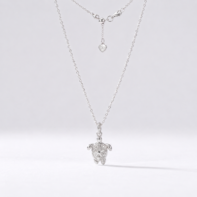 Sea Turtle Charm (Silver)