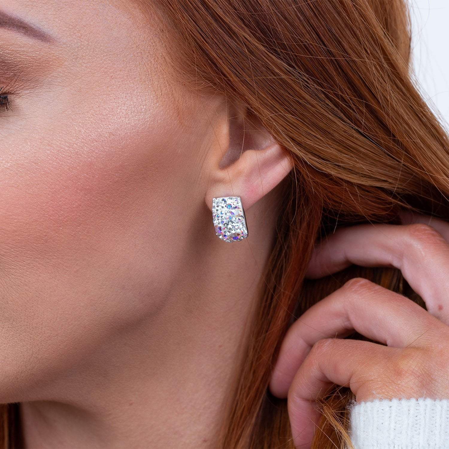 Aurora swarovski earrings sales