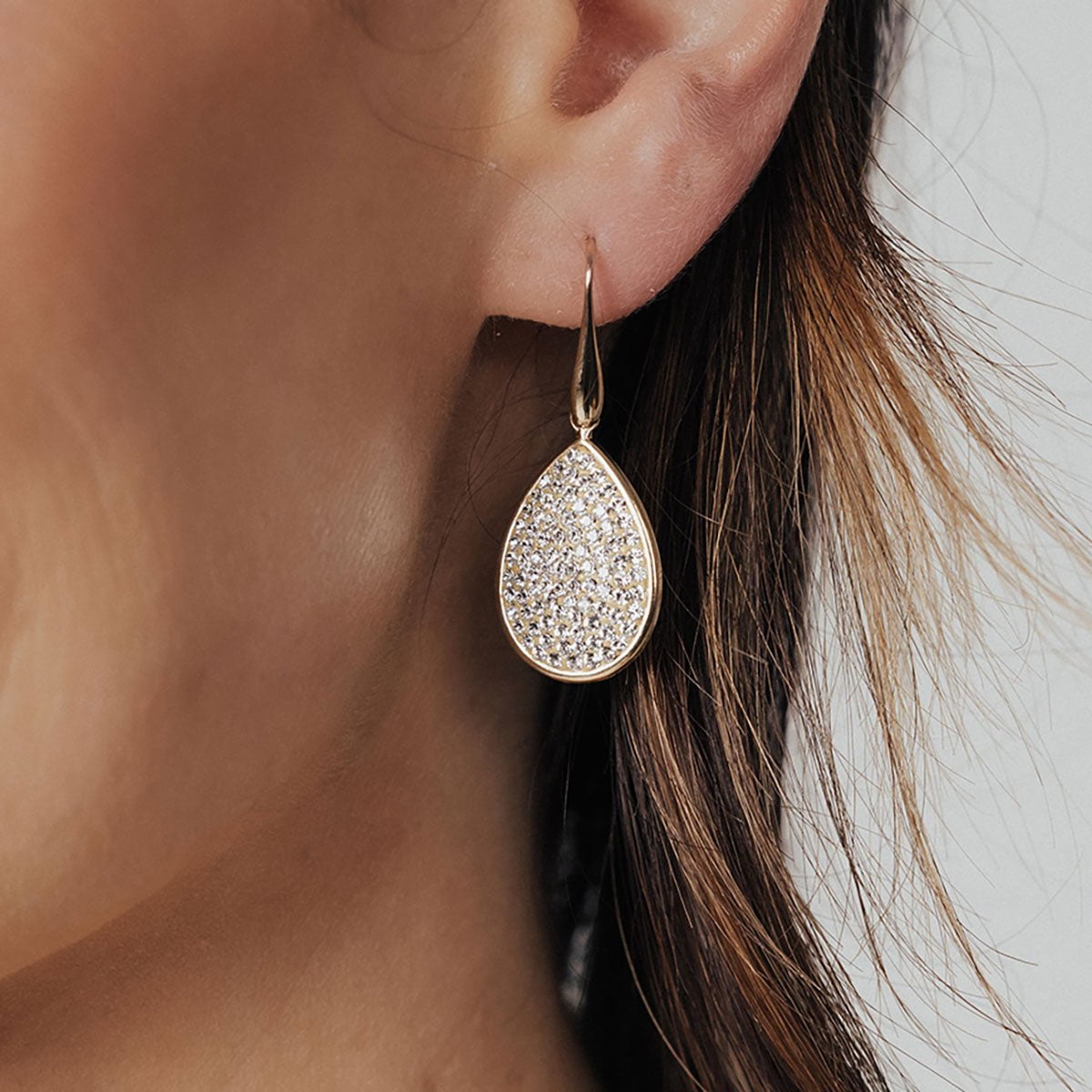Aggregate 193+ designer crystal earrings latest