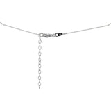 Crystal Collection Necklaces Color / Silver Swarovski Crystal 5 Station 16+2" Necklace