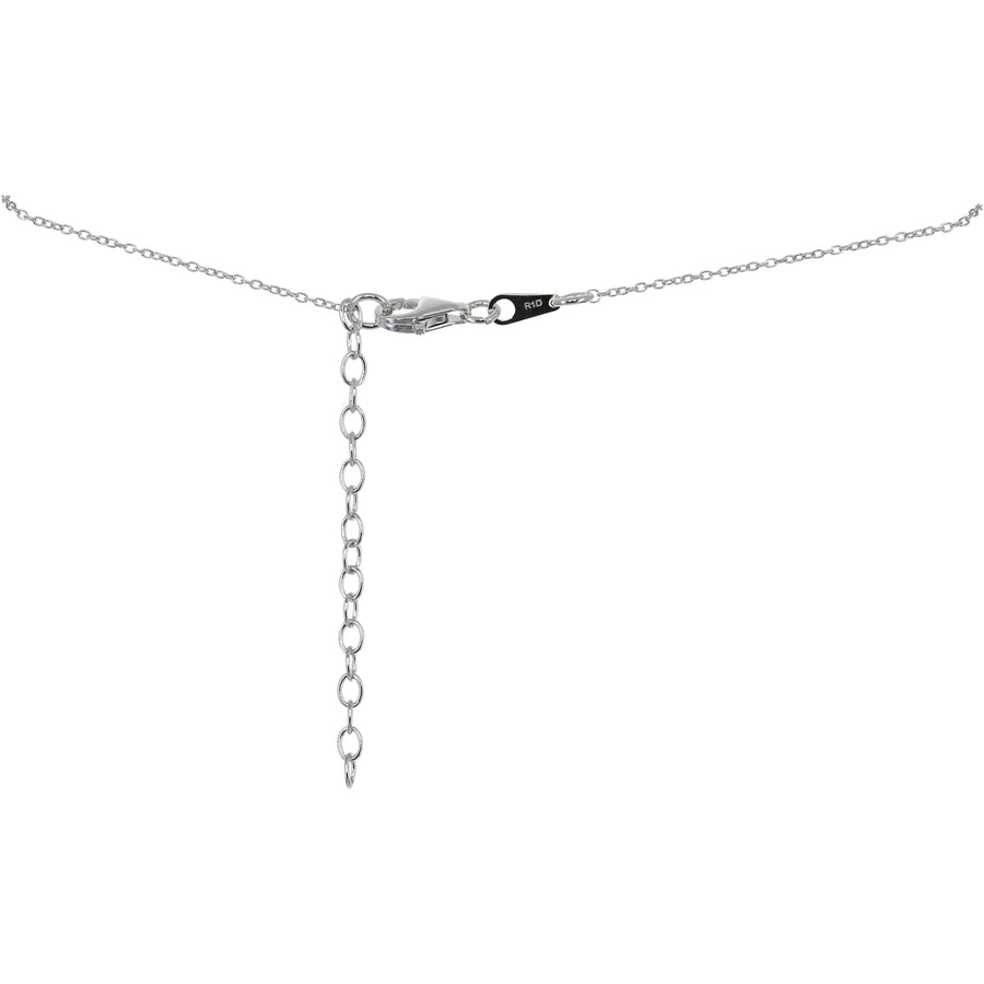 Crystal Collection Necklaces Color / Silver Swarovski Crystal 5 Station 16+2" Necklace
