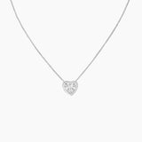 Crystal Collection Necklaces Gold Dainty CZ Heart Necklace