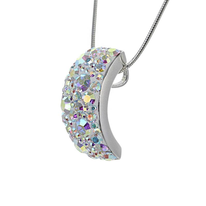 Crystal Collection Pendants Aurora Borealis Arched Swarovski Crystal Pendant