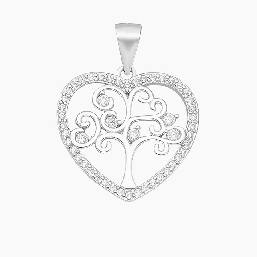 Crystal Collection Pendants Heart Tree of Life CZ Pendant