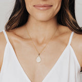 Crystal Collection Pendants Pave Swarovski Crystal Teardrop Pendant