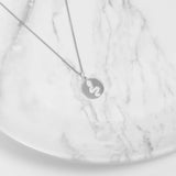 Crystal Collection Pendants Roma Serpent Medallion (Silver)