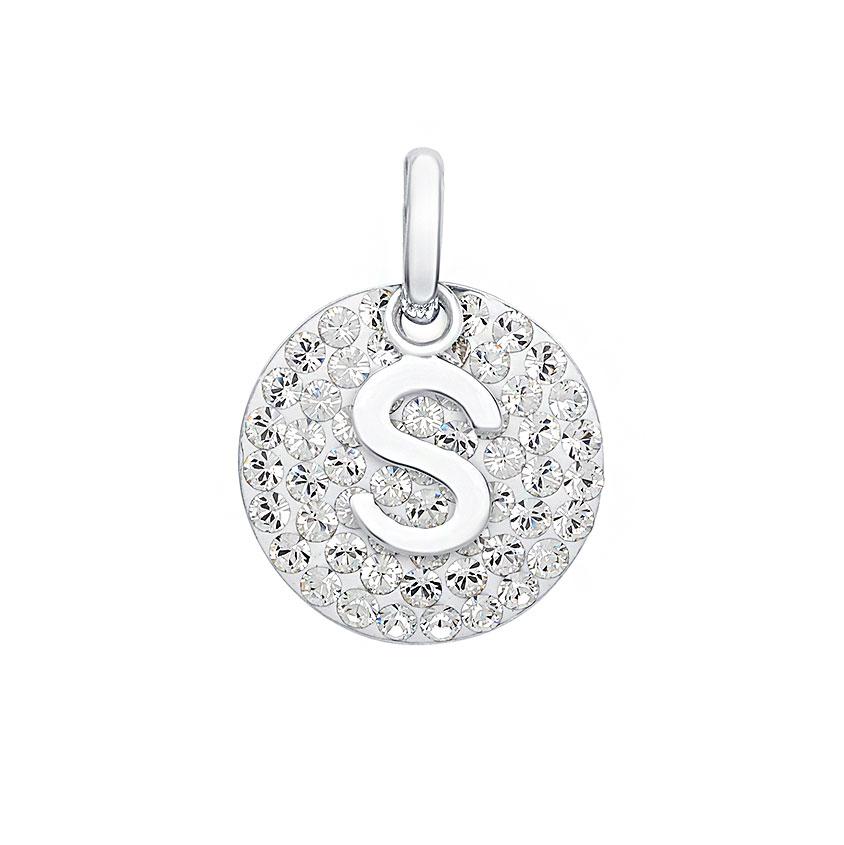 S Heart Initial Platinum Swarovski® Zirconia Pendant Online Jewellery  Shopping India | Platinum 950 | Candere by Kalyan Jewellers