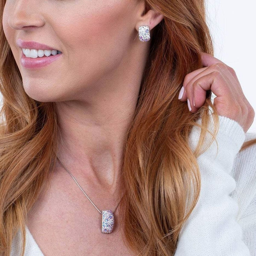 Eros Milano Sets The Aurora Borealis Arched Swarovski Crystal Set
