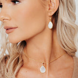 Crystal Collection Sets The Pave Swarovski Crystal Teardrop Necklace & Earring Set