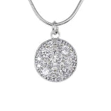 Crystal Collection Sets The Swarovski Crystal Disc Necklace & Earring Set
