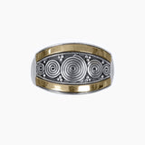 David Beck Bali Rings Bali Sterling Silver Ring with 18K Gold Detail