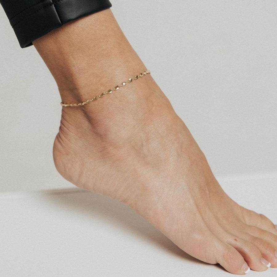 Eros Milano Anklets Gold Confetti Anklet (Gold)
