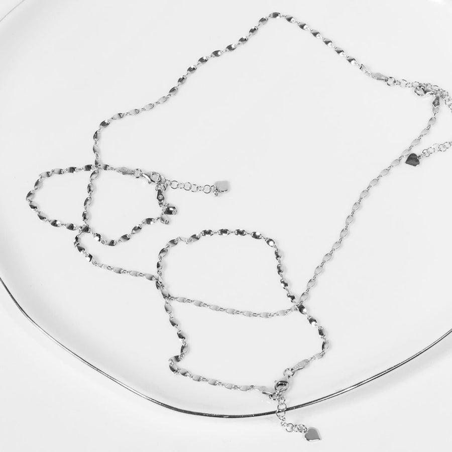 Eros Milano Anklets Silver Confetti Anklet (Silver)