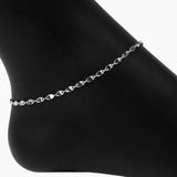 Eros Milano Anklets Silver Confetti Anklet (Silver)