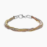 Eros Milano Bracelets Radiance 20-Strand Bracelet in Tri-Color