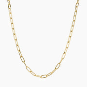 Eros Milano Necklaces Gold Chunky Paperclip Necklace (Gold)